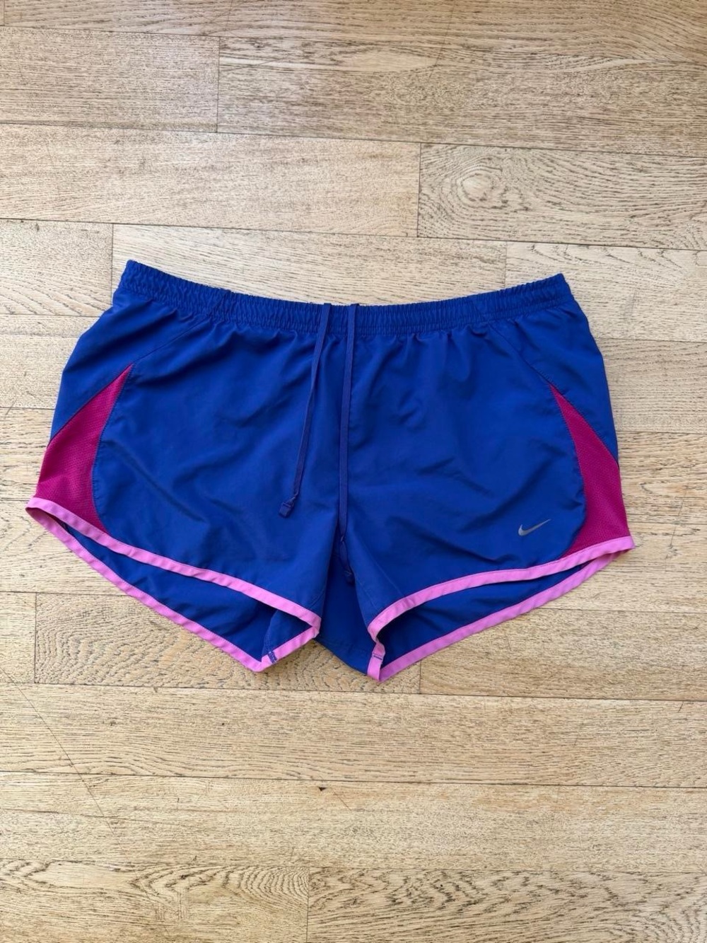 Y2K Sporty Nike Purple & Pink Running Mini Shorts